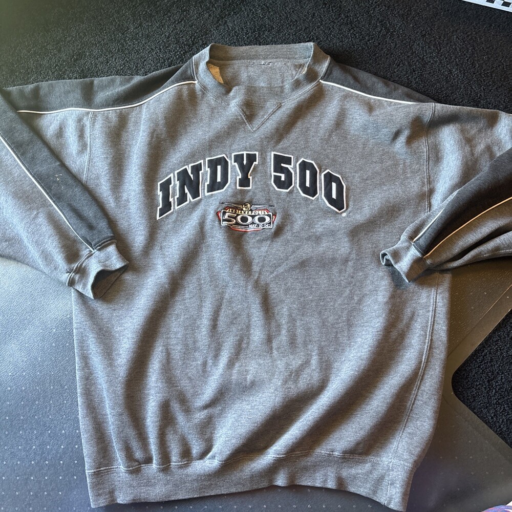 Vintage 88th Indianapolis 500 Indy Brickyard Authentic Crewneck Sweatshirt LRG